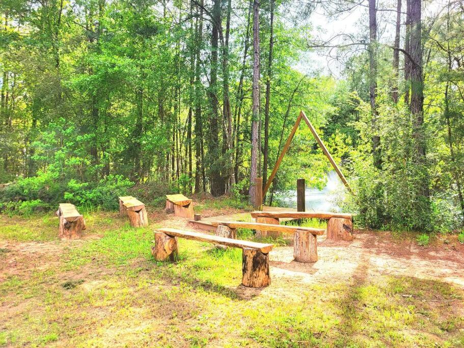 Waterfront Houston Hide Out In A Magical Forest Waller Luaran gambar